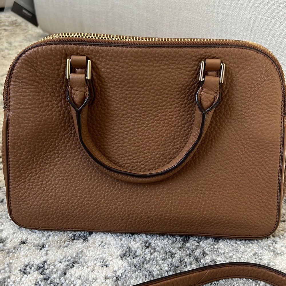 Tory Burch Pebbled satchel - Picture 7 of 16